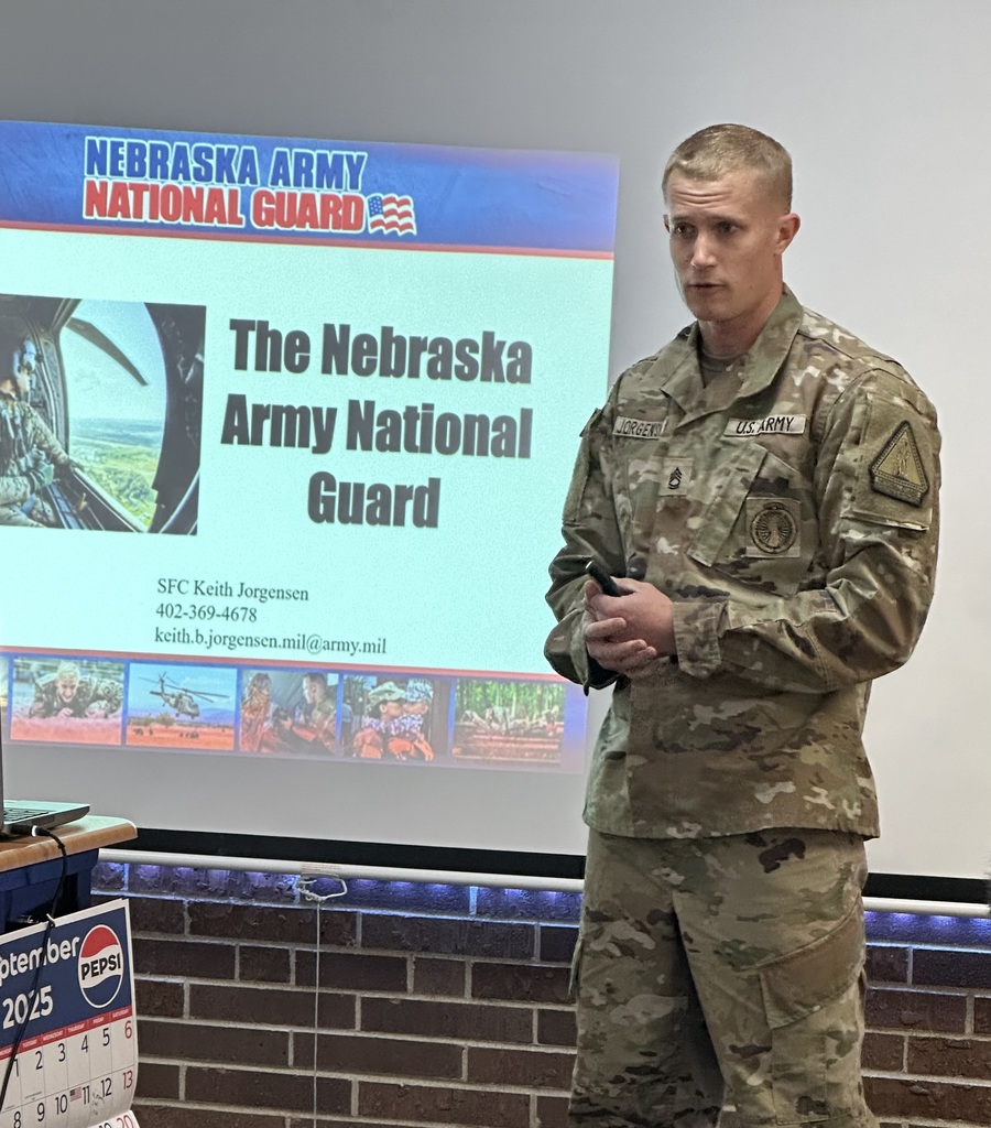 SFC Keith Jorgensen from the Army National Guard