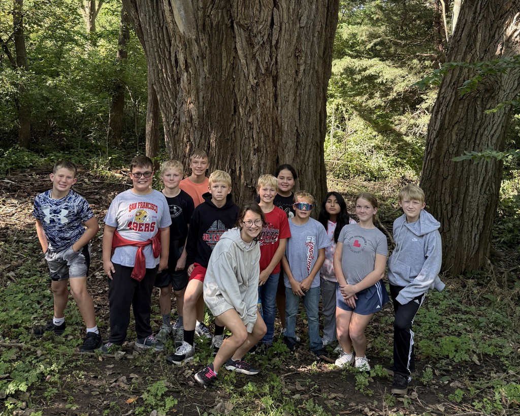 6th graders at Conservation Day at Summit Lake
