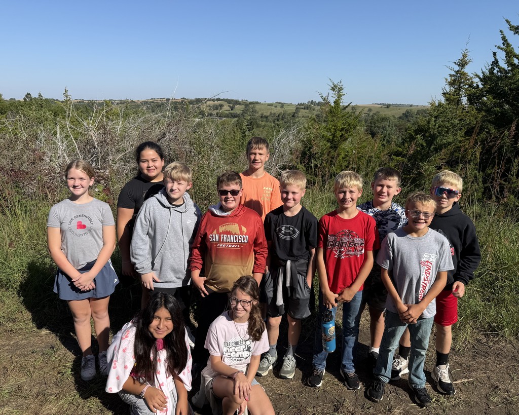 6th graders at Conservation Day at Summit Lake