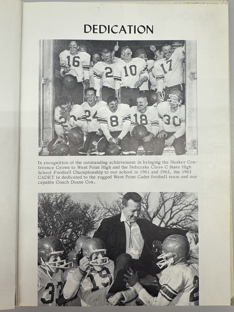 Throwback Thursday: 1962-1963