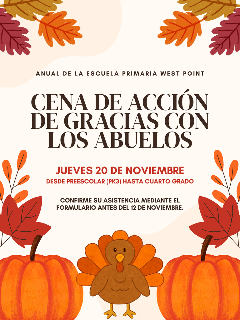 Annual Grandparents Thanksgiving Dinner