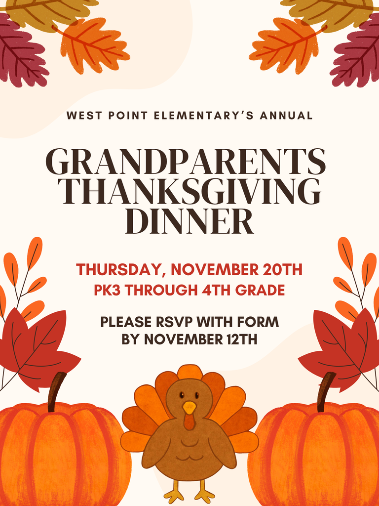 Annual Grandparents Thanksgiving Dinner