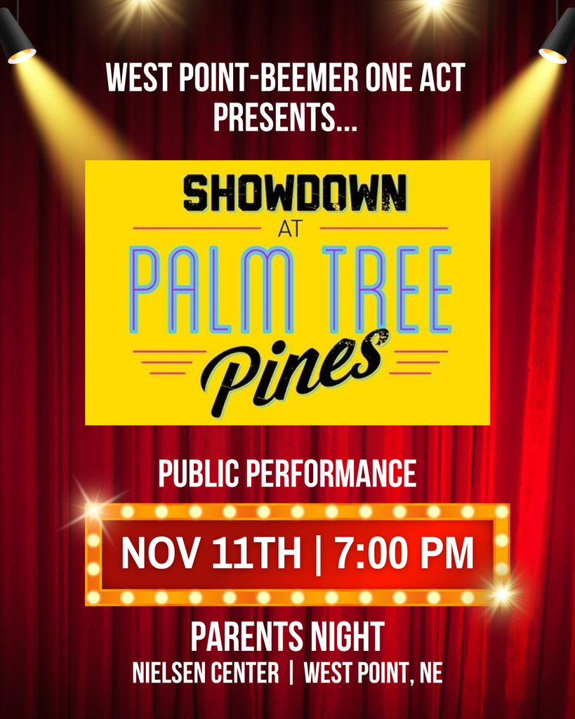 One Act Public Performance Night