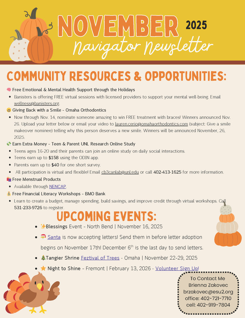 November Navigator Newsletter from ESU2