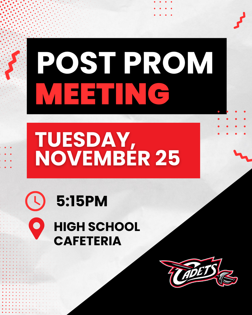 Post Prom Meeting
