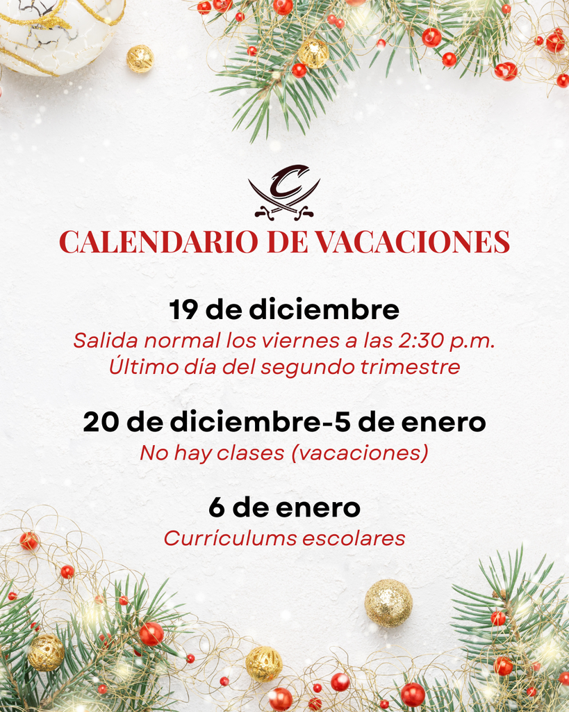 Holiday Schedule for WPPS