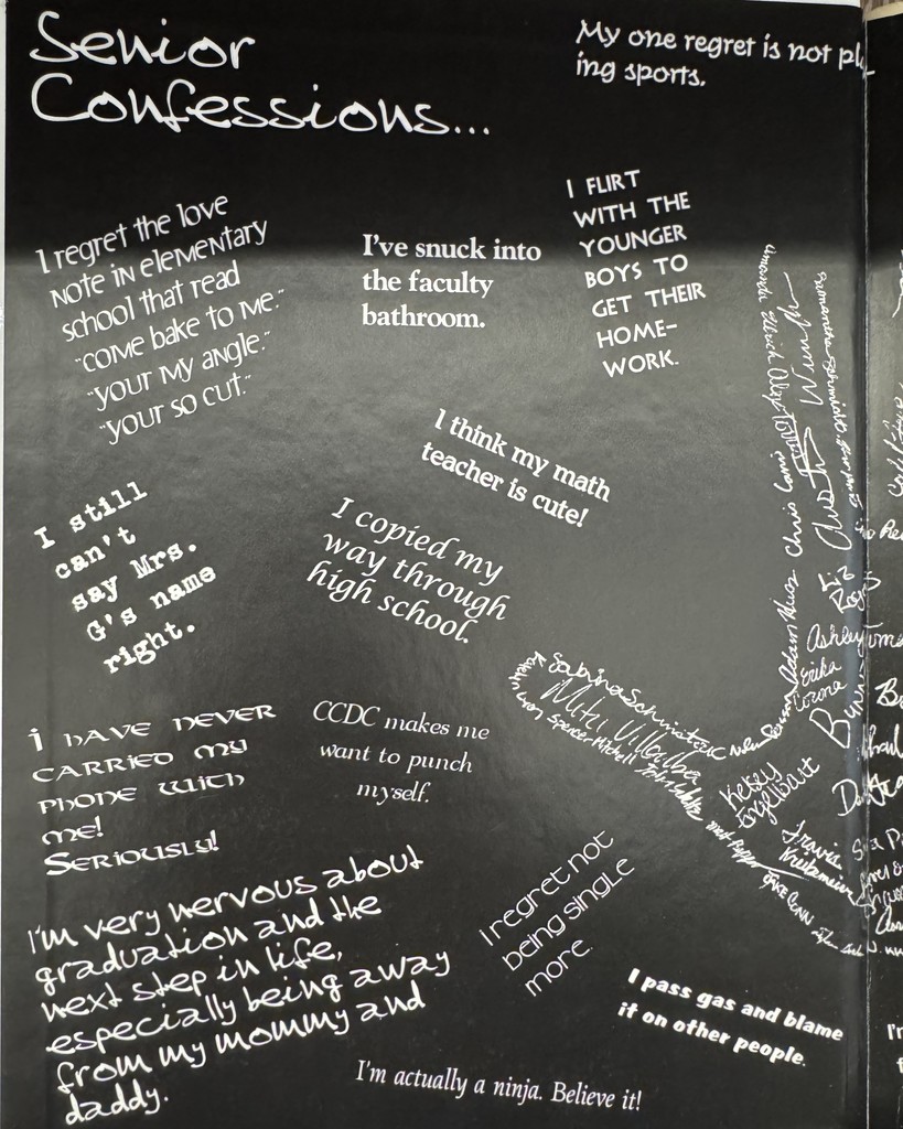 17 Years Ago in Cadet History…  The 2008–2009 school year, when the yearbook theme was “We Are…”  From heartfelt (and hilarious) Senior Confessions to student answers, one thing was clear then and still is now: We Are West Point-Beemer.  #throwbackthursday #cadetpride⚔️