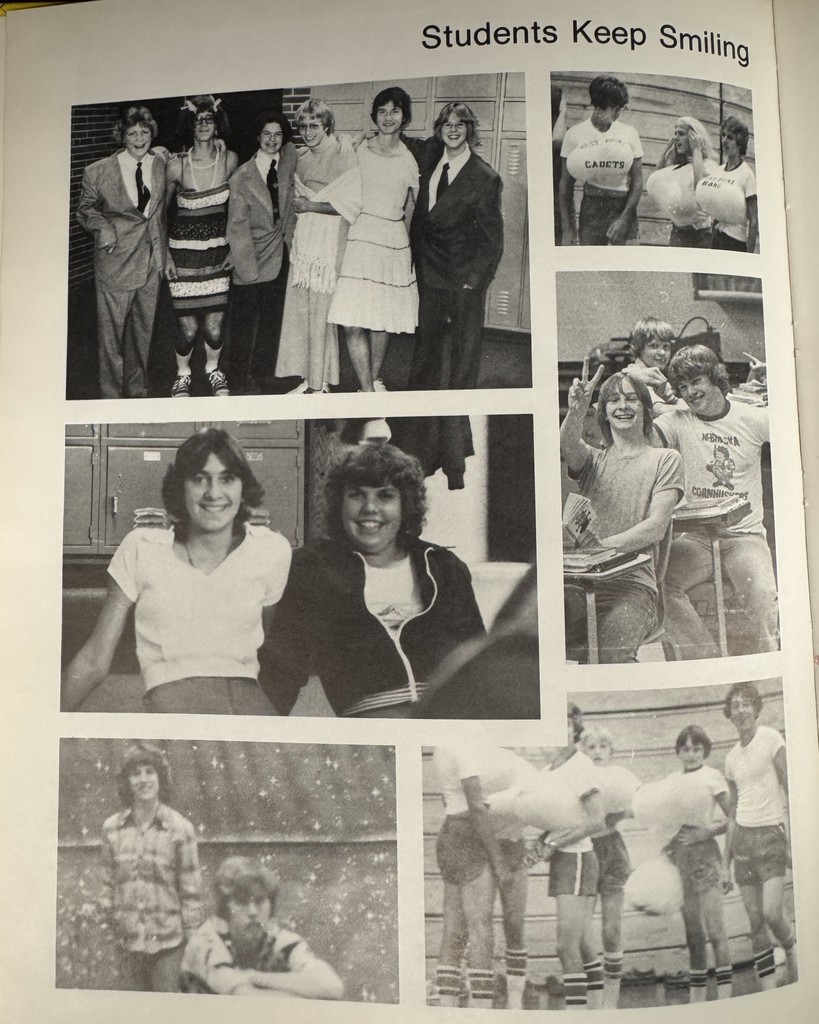 47 Years Ago in Cadet History…  We’re rewinding it back to the 1978–1979 school year!   Students Kept Smiling, Shaping Up in Gym Class, and Teachers clearly Hard at WORK? Some things change, but school spirit never goes out of style!  #throwbackthursday #cadetpride⚔️