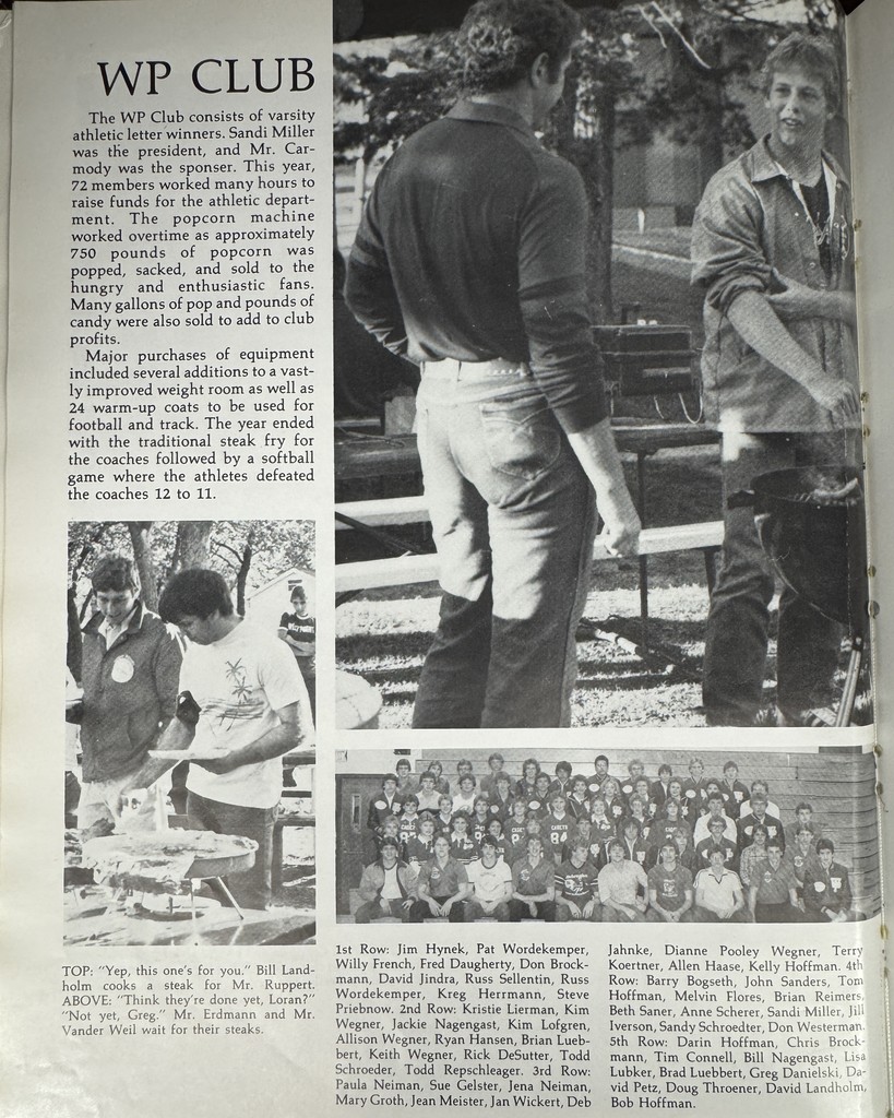 42 Years Ago in Cadet History…  “Reliving It Up!”  Bandanas were in, striped jeans were everywhere, and Michael Jackson’s 'Thriller' topped the charts. MTV had just been added to cable in West Point, it was an election year AND the year of the 1984 Olympics.  Computers were even starting to make their way into scheduling and classrooms, and the WP Club helped to raise funds for the athletic department!  #throwbackthursday #cadetpride⚔️