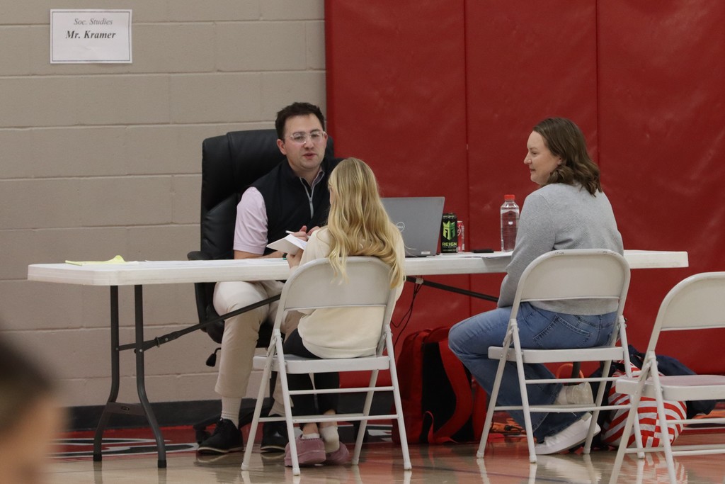 Thank you to everyone who attended Parent-Teacher Conferences today!  We appreciate our families for taking the time to meet with teachers, ask questions, and support student success. We see the value of strong partnerships between home and school, and your involvement makes a big impact!  #cadetpride⚔️