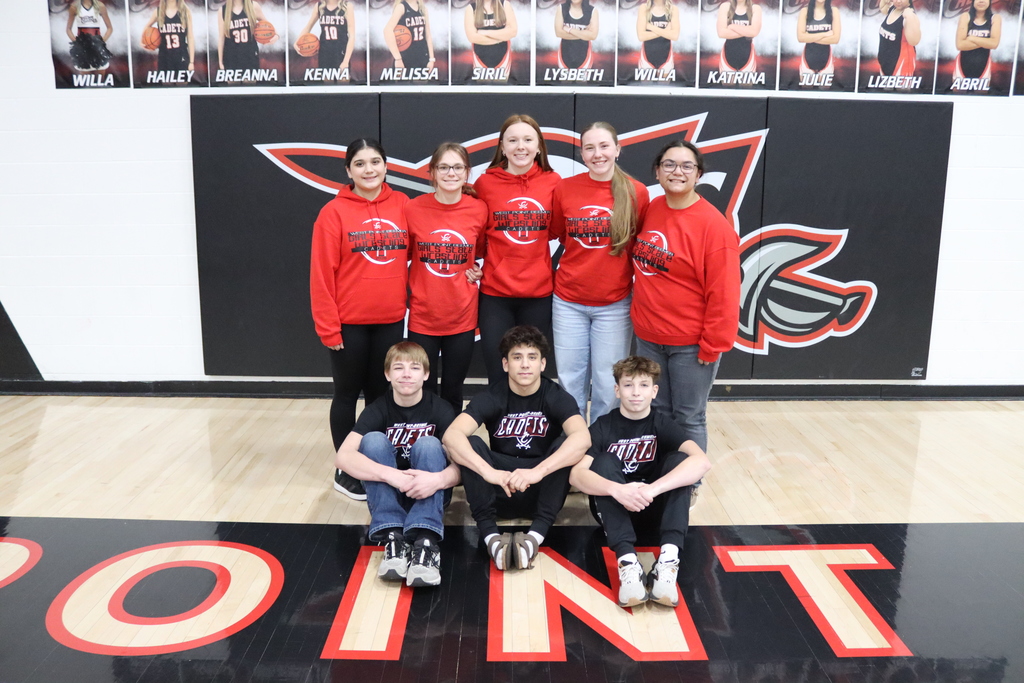 This afternoon, our students and staff lined the hallways to cheer on West Point Beemer Girls (Lizbeth Gonzalez, Katrina Moyer, Teagen Berg, Ava Mahnke, and Analia Aguirre) & West Point Beemer Boys (Manny Figueroa, Layton Schroeder, and Graidy Tusha) wrestlers with a celebratory hallway walk! 🎉  We wish them all the best of luck at the State Wrestling Tournaments this week in Omaha! We're so proud of you! 👏   #StateBound #cadetpride⚔️