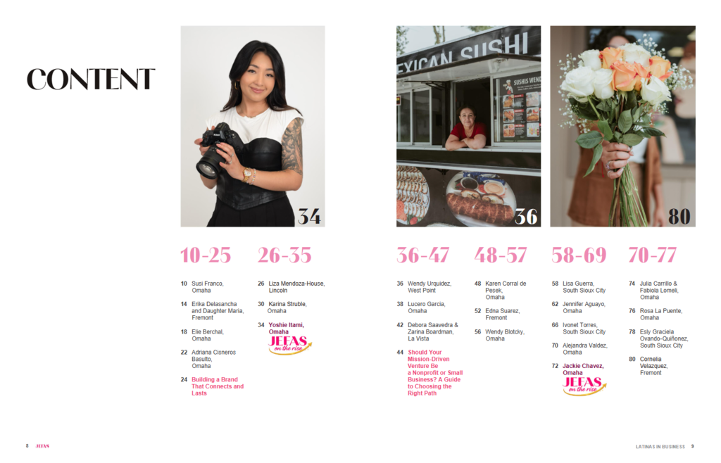 We’re proud to share that Wendy Urquidez, West Point Public Schools Kitchen Staff Member, was featured in JEFAS Magazine – Nebraska Edition 2026 for her food truck, Sushis Wendy LLC! JEFAS celebrates fearless Latina entrepreneurs who are breaking barriers, building businesses, and leading with purpose.  Congratulations, Wendy!  Read the full edition here: https://issuu.com/holaamerica/docs/jefas_magazine_nebraska_edition_february_2026/37  #cadetpride⚔️