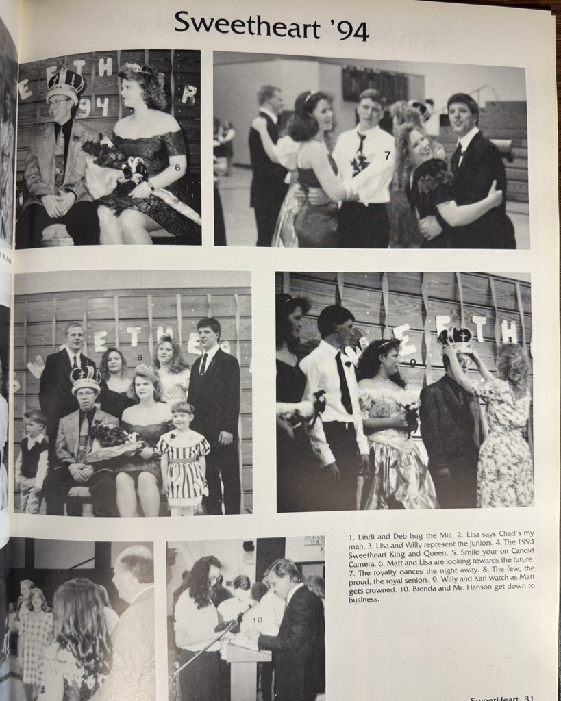 32 Years Ago in Cadet History…  “Reflections of the Past…” - the 1993-1994 school year!  The Yearbook Staff Reflected on the Past and memories were made at the ’94 Sweetheart Dance; a night filled with music, friends, and classic ’90s style.  Looking back reminds us how special those moments were and how Cadet pride stands the test of time.  #throwbackthursday #cadetpride⚔️