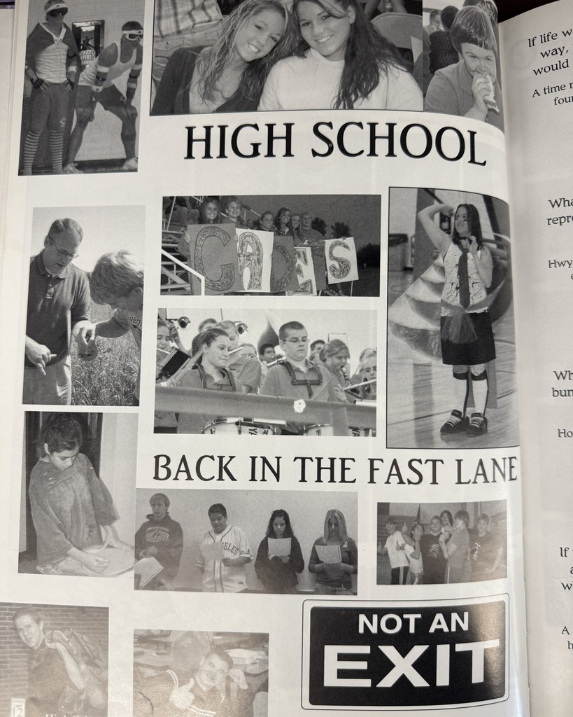19 Years Ago in Cadet History…  Cruising back to 2006–2007, when the yearbook theme was “Life is a Highway.” 🚗  Flip through those pages and you’d find the high schoolers ‘Back in the Fast Lane’, a survey of some car-related questions, and checking out the cost of goods in 2007 - when gas prices were climbing, flip phones were everywhere, and MySpace ruled the internet!  It was the era of iPods, side-swept bangs, and singing along to Rascal Flatts on the radio. Life really was a highway, and the Cadets were riding shotgun!   #throwbackthursday #cadetpride⚔️