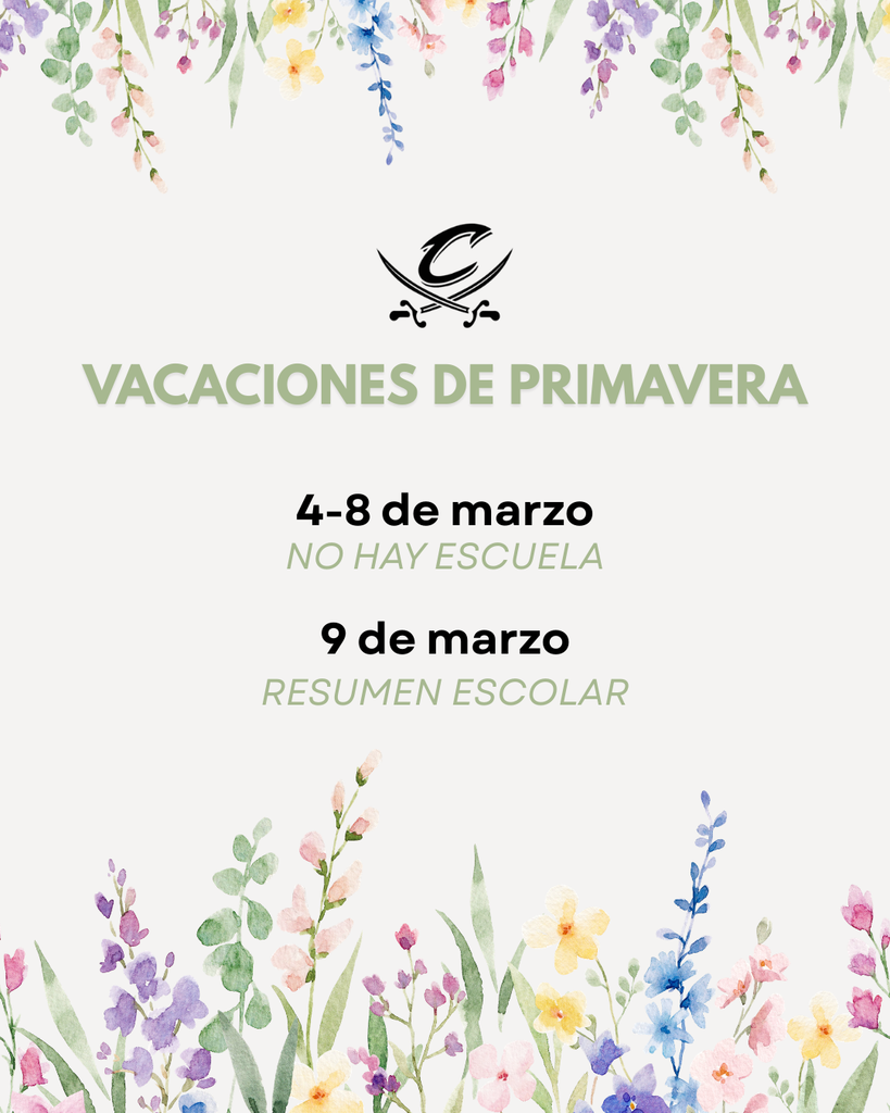 We hope you all have a safe & enjoyable Spring Break! 🌞 See you on Monday!   #cadetpride⚔️