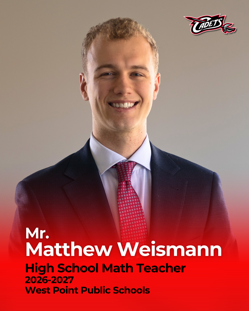 Please help us extend a warm welcome to our new High School Math teacher, Matthew Weismann!   Matthew grew up in Gibbon, Nebraska, and attended Gibbon High School. He continued his education at Concordia University Nebraska, where he earned a Bachelor of Science in Education with an emphasis in secondary education and mathematics. While in college, he was also a member of the basketball team and competed for four years.   During the first semester of this year, Mr. Weismann completed his student teaching at East Butler and Lincoln Southeast. While at East Butler, he also served as an assistant football coach.   Mr. Weismann is looking forward to becoming a member of the Cadet family and is excited to build meaningful relationships with students, staff, and members of the community.    We are excited to have him join our team and look forward to the impact he will make in our school and community!   #cadetpride⚔️