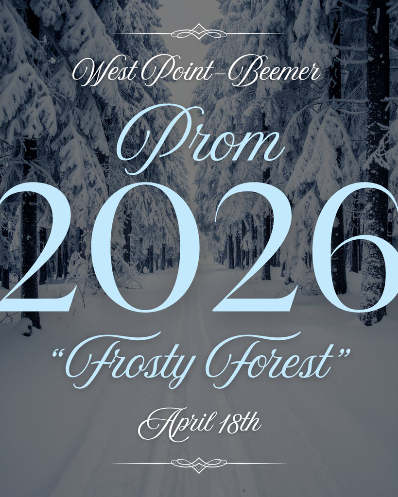 Prom 2026! ❄️🌲   We’re just over 3 weeks away from this year’s “Frosty Forest” Prom! ✨🌲❄️   Juniors and Seniors: don’t forget to fill out and turn in your guest permission forms to the high school office by April 8th to make sure you’re ready for the big night!   We can’t wait to see everyone on Saturday, April 18th!   #cadetpride⚔️