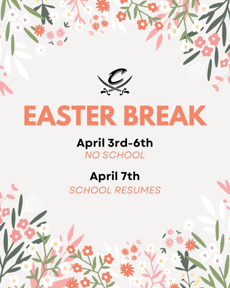 We hope you all have a safe & enjoyable Easter Break! 🌞 See you next week!   #cadetpride⚔️ 