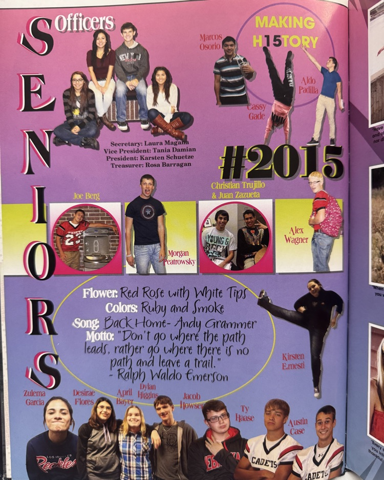 Throwback Thursday: 2014-2015