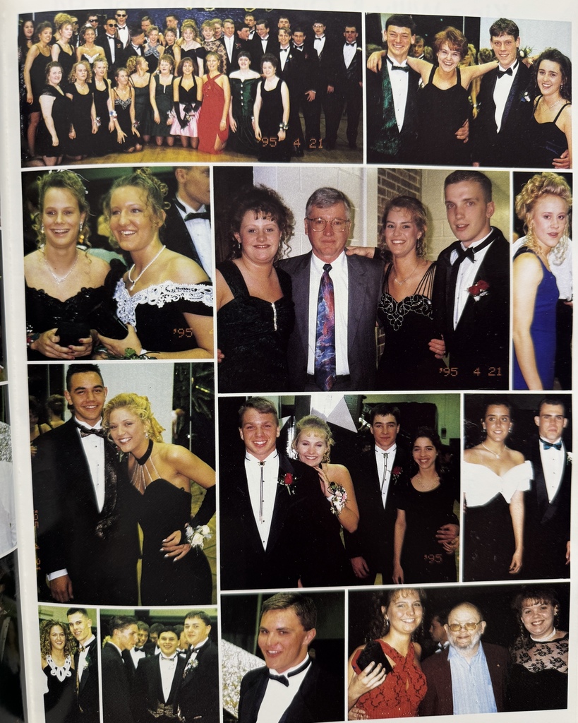 31 Years Ago in Cadet History…   Let’s rewind back to 1995!   The theme was “After All Is Said And Done.”, Prom: A Galaxy Away had students dancing among the stars, and our State Track Qualifiers were leaving it all on the track and chasing greatness!   Back when mixtapes were carefully crafted, the internet made its noisy debut, and style was all about flannel and confidence, Cadets were making memories that proved one thing… after all is said and done, it’s the moments together that last!   #throwbackthursday #cadetpride⚔️