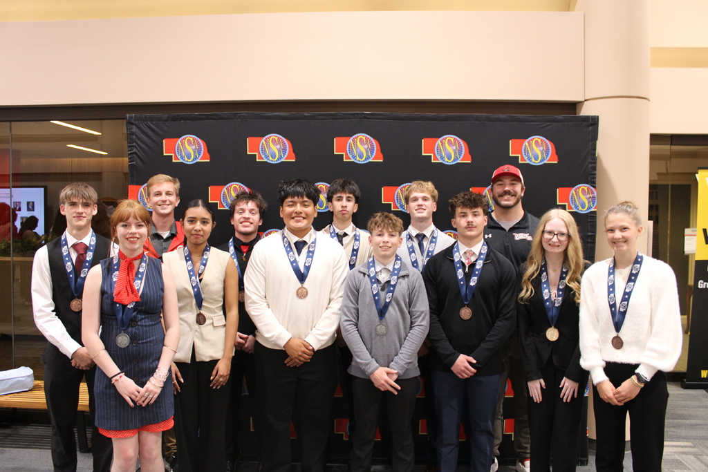 Congratulations to our Cadets on their outstanding performances on Monday at the NSAA Class B State Journalism Championships!   🥇 Samantha Fehrer - STATE CHAMPION - Newspaper Sports Feature Writing 🥈 Ally Wolken - 2nd Place - Editorial Cartooning 🥈 Graidy Tusha - 2nd Place - Info Graphic Jesus Montoya - 4th Place - Sports News Writing Samantha Fehrer - 5th Place - Headline Writing Camila Calderon - 6th Place - Entertainment Review Writing Emerson Meiergerd - 6th Place - Editorial Cartooning Jaxon Fisher and Hunter Swanson - 6th Place - Broadcast Sports Story Zaq Leslie - 7th Place - Sports News Writing Rogelio Osorio and Eduardo Lugo - 8th Place - Broadcast Public Service Announcement   As a team, the Cadets finished 6th place overall in Class B!   Great job representing West Point-Beemer!   #cadetpride⚔️