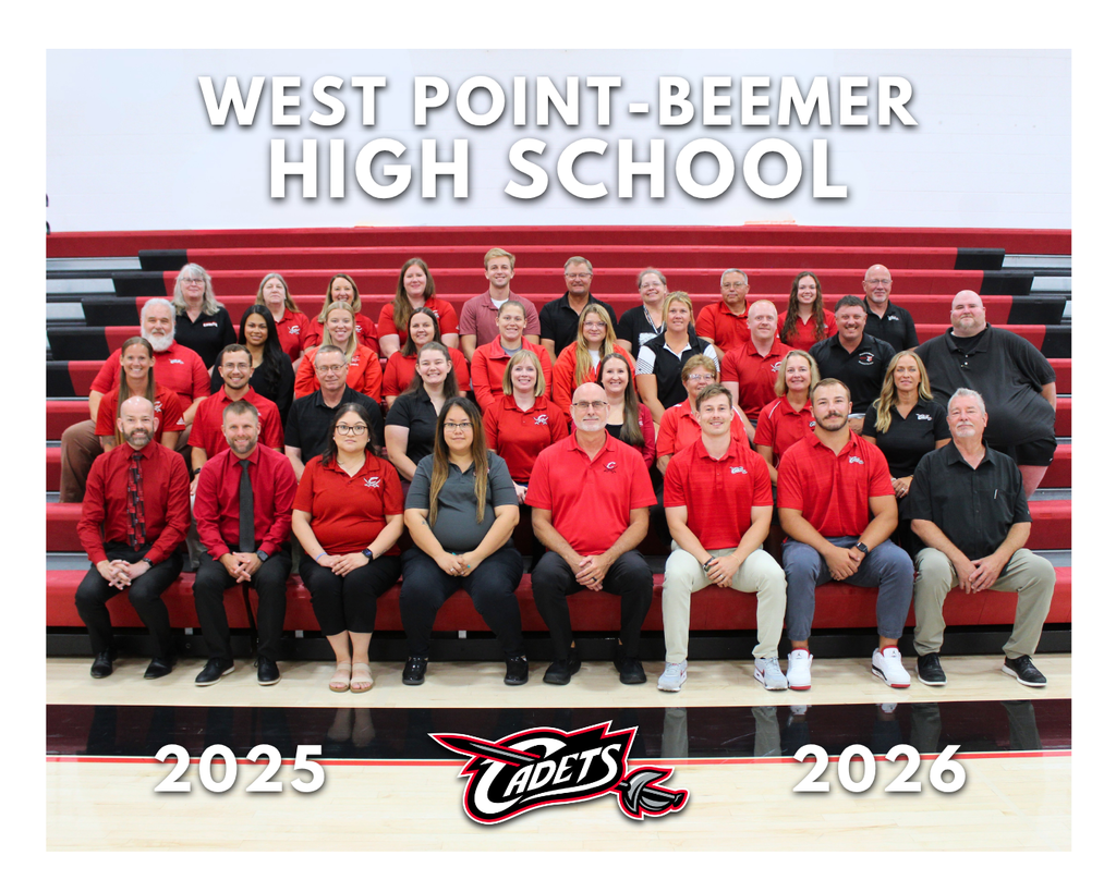 It’s Teacher Appreciation Week! ✨🍎 To our amazing West Point Public Schools teachers: thank you for the early mornings, the extra time, the encouragement, the creativity, and everything you pour into our students each day. You’re the ones cheering them on, pushing them to be better, and making our schools feel like home. We are so lucky to have the best of the best right here at WPPS! Help us show them some love this week! ❤️ #cadetpride⚔️