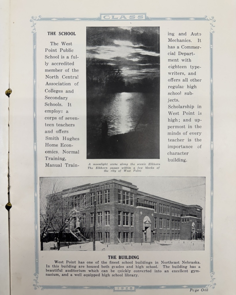 98 Years Ago in Cadet History… The oldest yearbook that we have on hand here at the school! The Class of 1928 consisted of 37 graduates, who left behind a Class Will & Class Prophesy to commemorate their time at West Point High! #throwbackthursday #cadetpride⚔️