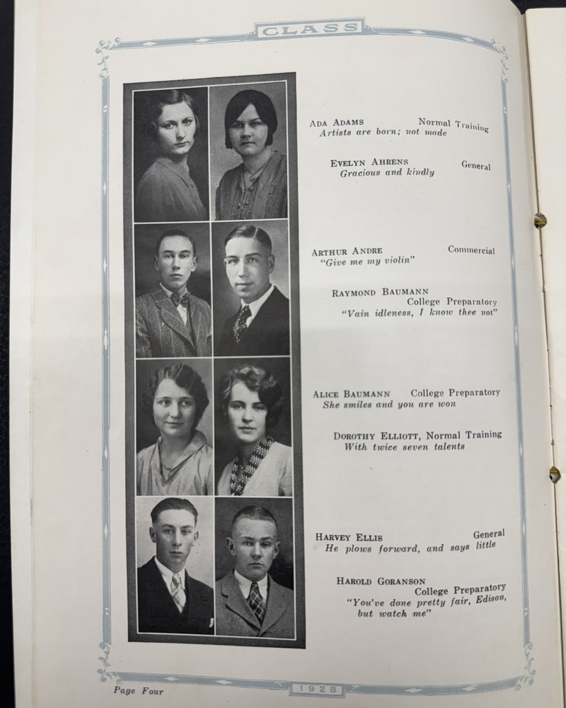 98 Years Ago in Cadet History… The oldest yearbook that we have on hand here at the school! The Class of 1928 consisted of 37 graduates, who left behind a Class Will & Class Prophesy to commemorate their time at West Point High! #throwbackthursday #cadetpride⚔️