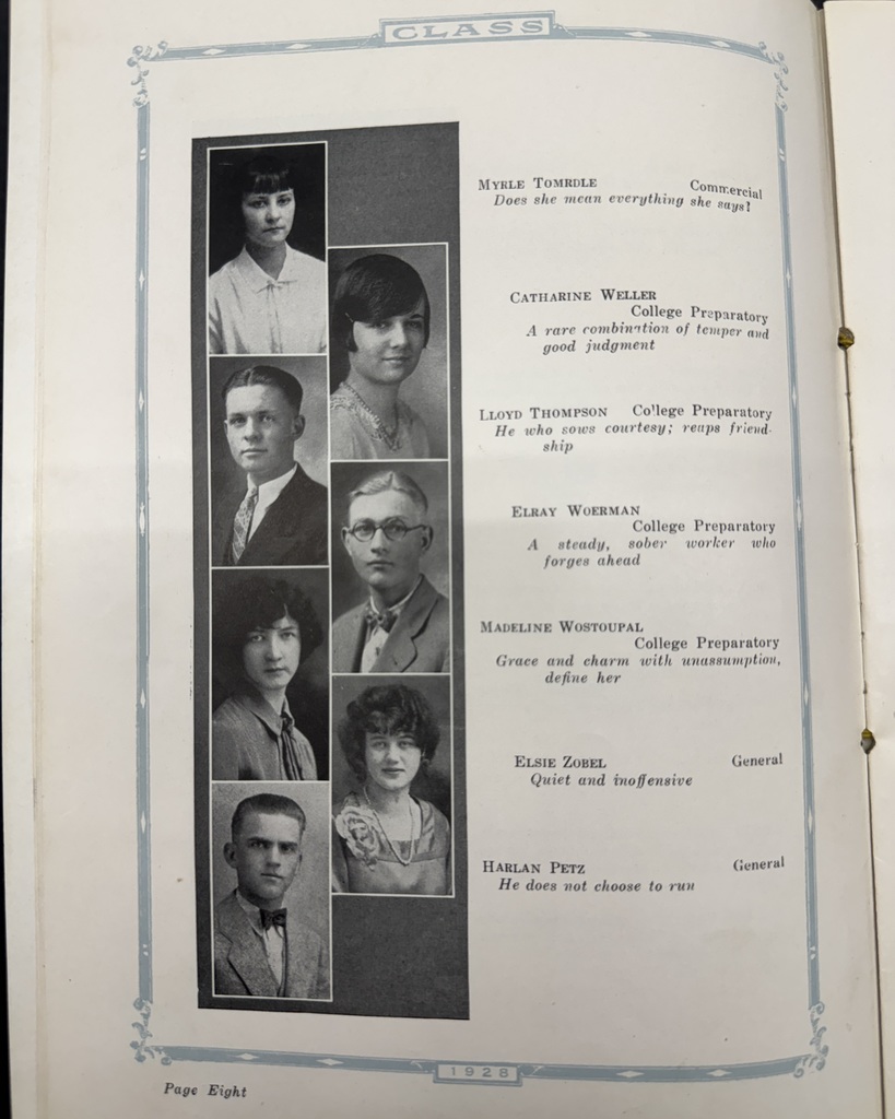 98 Years Ago in Cadet History… The oldest yearbook that we have on hand here at the school! The Class of 1928 consisted of 37 graduates, who left behind a Class Will & Class Prophesy to commemorate their time at West Point High! #throwbackthursday #cadetpride⚔️