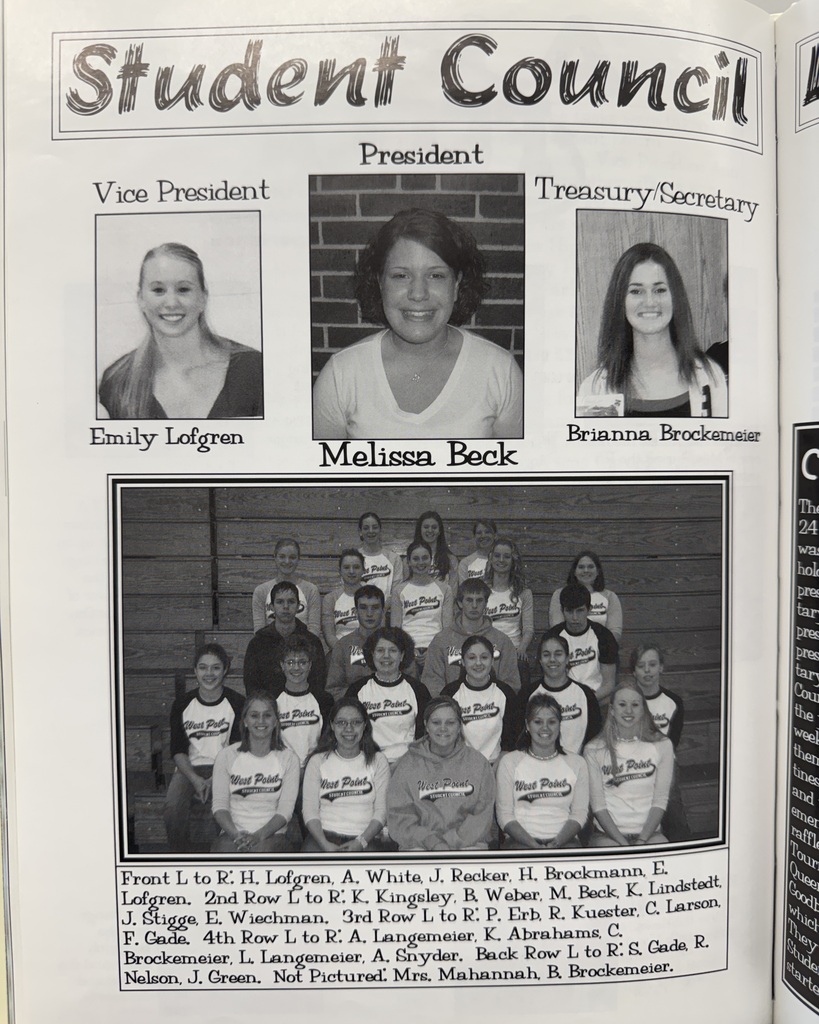 22 Years Ago in Cadet History… The 2003–2004 school year: a time when iPods were brand new, flip phones ruled the hallways, and track athletes probably had “Yeah!” by Usher stuck in their heads on the bus rides home!📱 The Student Council consisted of 24 members who helped coordinate many events throughout the year, like Homecoming dress up days, Valentine’s compatibility cheers, and elementary school workshops! The Boys Track team had 4 State Qualifiers, and the Girls Track finished as District Champions, with 6 State Qualifiers! Some things may have changed since 2004… but Cadet pride never does! #throwbackthursday #cadetpride⚔️