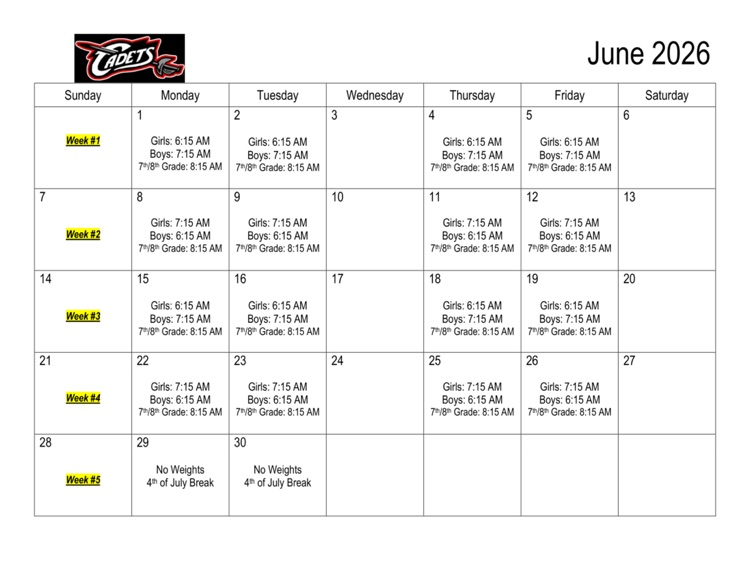 June
