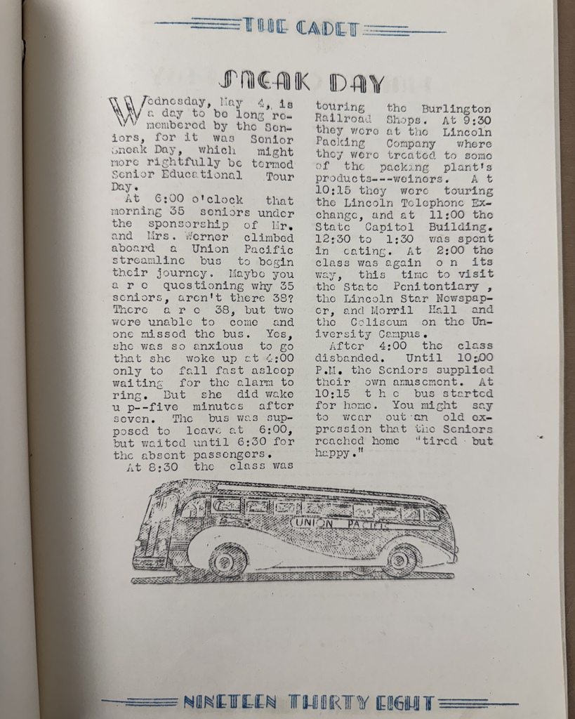 Throwback Thursday: 1937-1938