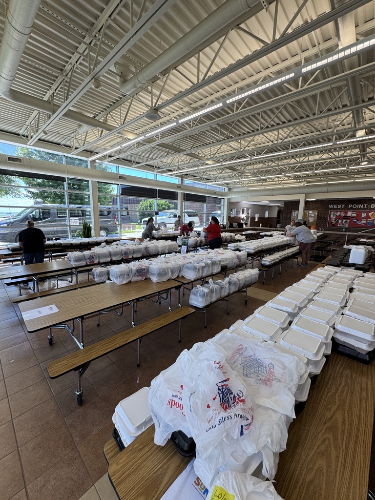 Week #3 of our Summer Food Program! ✅  A huge THANK YOU to all of our dedicated workers who help prepare, package, and deliver meals to ensure children in our area have access to nutritious food all summer.   Join us in thanking this amazing team for all they do! Drop a ❤️ or a thank you in the comments to show your appreciation for their hard work and dedication to our community!  #cadetpride⚔️