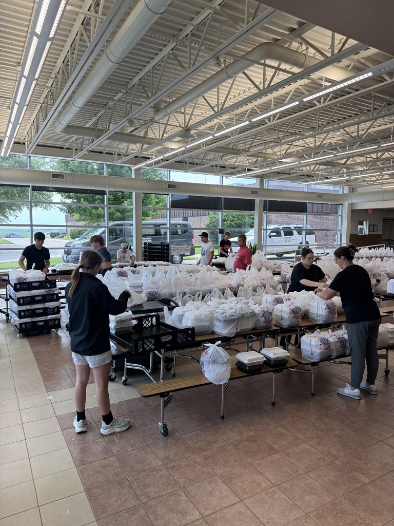 Week #4 of our Summer Food Program! ✅  A huge THANK YOU to all of our workers who continue to spend their mornings preparing, packaging, and delivering meals. This program wouldn't be possible without the hard work and commitment of this amazing team!  REMINDER: There will be NO Summer Food Program meals distributed during the week of June 29th – July 3rd. Survey signups will resume for the week of July 6th - 10th on Thursday, July 2nd!  #cadetpride⚔️