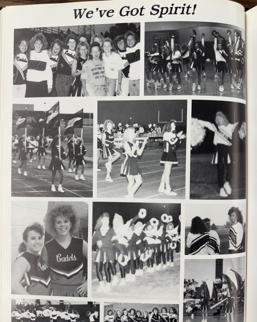 35 years ago in Cadet History...  The 1990–1991 school year was packed with energy, school spirit, and students finding ways to get involved across WPHS!  Back in 1991, students were listening to MC Hammer and Mariah Carey, watching Fresh Prince of Bel-Air, and maybe rocking some serious denim, windbreakers, and big hair in the halls.  From cheering in the stands and competing on the court or field, to learning real-world skills and helping keep things running behind the scenes, these Cadets helped make the year one to remember!  #throwbackthursday #cadetpride⚔️