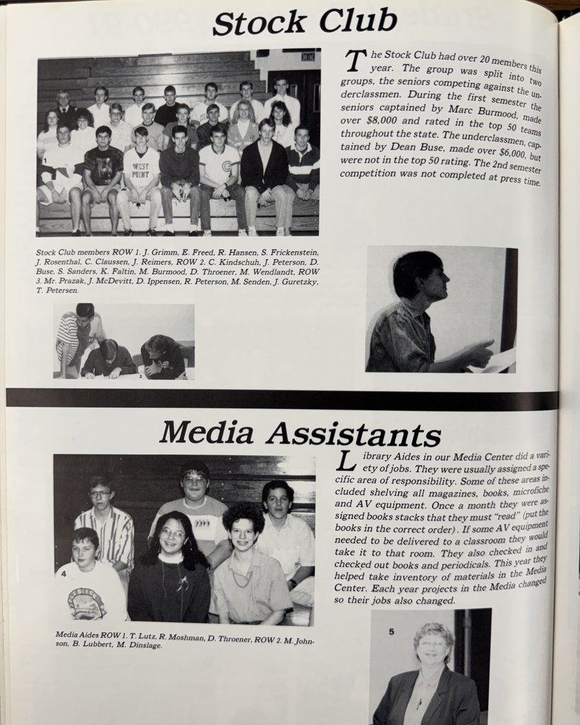 35 years ago in Cadet History...  The 1990–1991 school year was packed with energy, school spirit, and students finding ways to get involved across WPHS!  Back in 1991, students were listening to MC Hammer and Mariah Carey, watching Fresh Prince of Bel-Air, and maybe rocking some serious denim, windbreakers, and big hair in the halls.  From cheering in the stands and competing on the court or field, to learning real-world skills and helping keep things running behind the scenes, these Cadets helped make the year one to remember!  #throwbackthursday #cadetpride⚔️