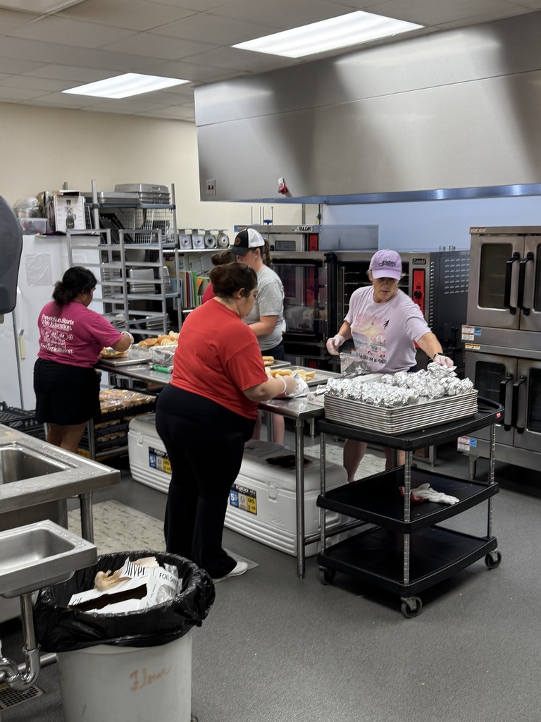 Week #7 of our Summer Food Program! ✅  As we head into the final stretch, we'd like to recognize the incredible team that shows up each morning to prepare, pack, and deliver meals to students throughout our community. Their dedication helps ensure kids have access to nutritious meals all summer long!  REMINDER: Next week is the final week of our Summer Food Program!  #cadetpride⚔️