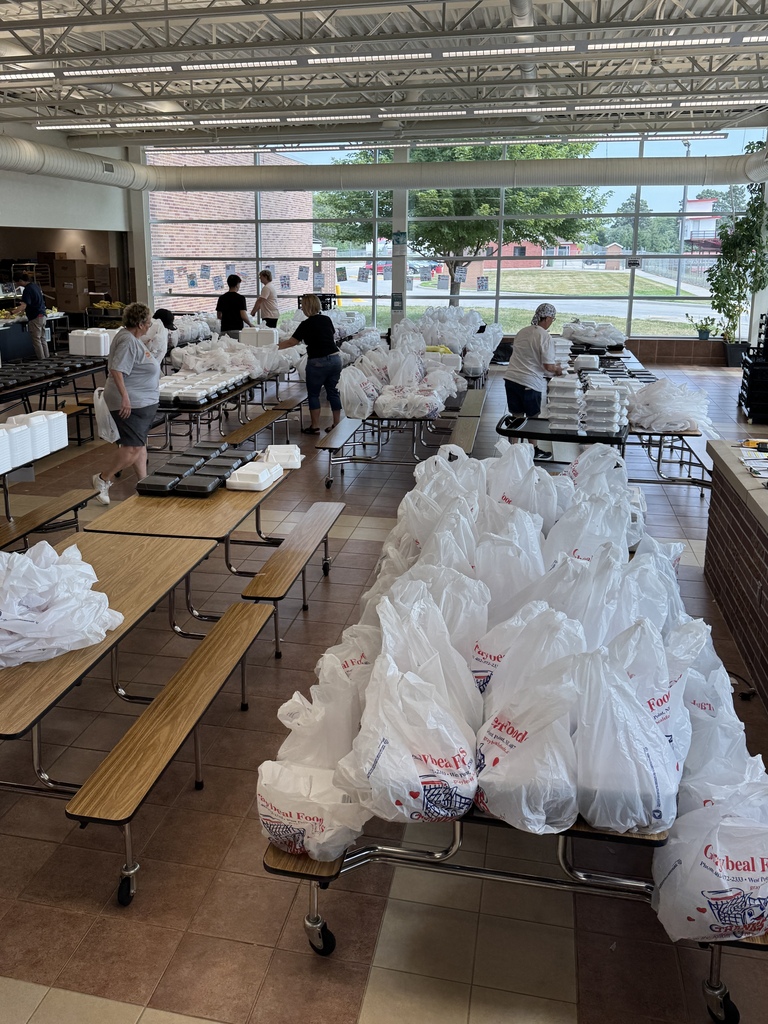Week #7 of our Summer Food Program! ✅  As we head into the final stretch, we'd like to recognize the incredible team that shows up each morning to prepare, pack, and deliver meals to students throughout our community. Their dedication helps ensure kids have access to nutritious meals all summer long!  REMINDER: Next week is the final week of our Summer Food Program!  #cadetpride⚔️