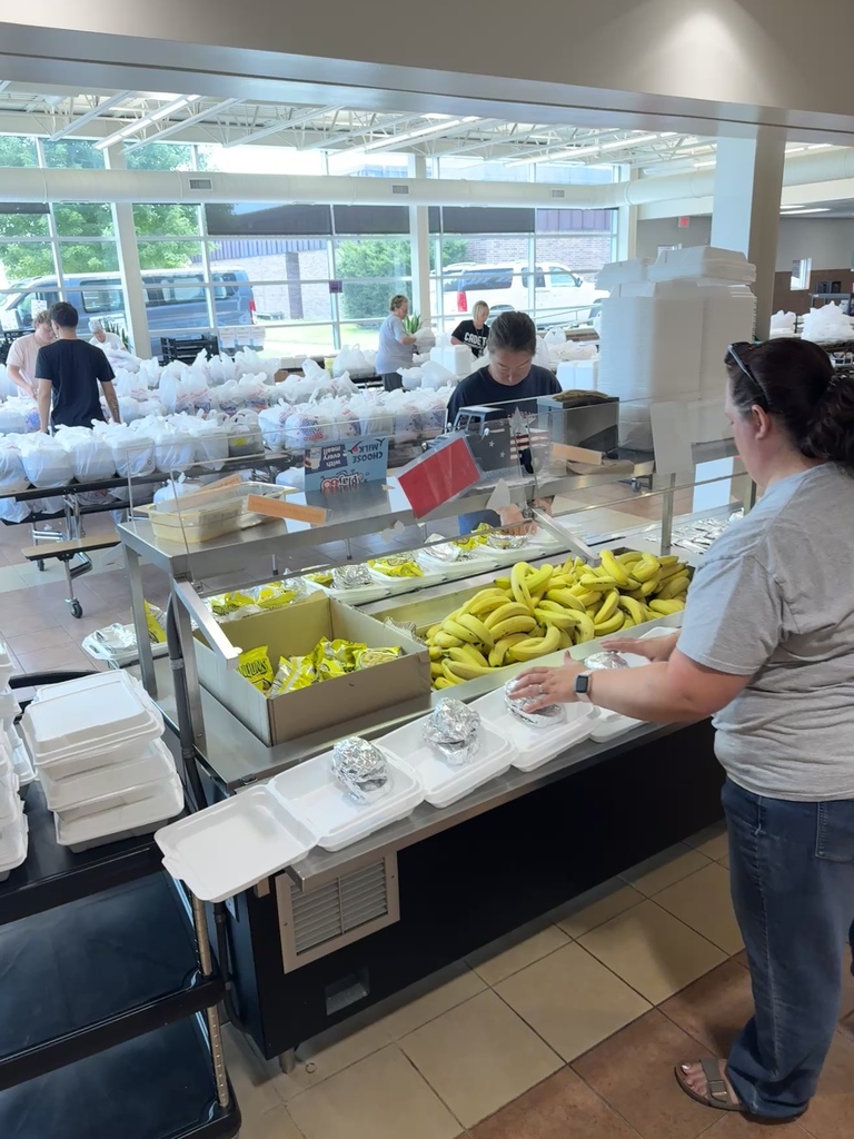 Week #7 of our Summer Food Program! ✅  As we head into the final stretch, we'd like to recognize the incredible team that shows up each morning to prepare, pack, and deliver meals to students throughout our community. Their dedication helps ensure kids have access to nutritious meals all summer long!  REMINDER: Next week is the final week of our Summer Food Program!  #cadetpride⚔️