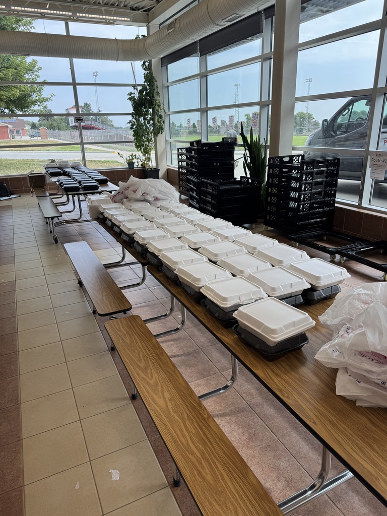 Week #7 of our Summer Food Program! ✅  As we head into the final stretch, we'd like to recognize the incredible team that shows up each morning to prepare, pack, and deliver meals to students throughout our community. Their dedication helps ensure kids have access to nutritious meals all summer long!  REMINDER: Next week is the final week of our Summer Food Program!  #cadetpride⚔️