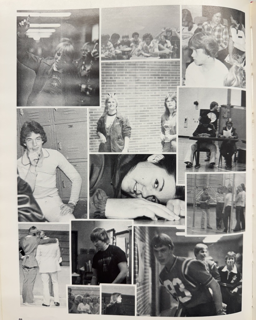 47 years ago in Cadet History...   The 1979–1980 school year was filled with school spirit, great music, and unforgettable memories that brought Cadets together!   Back in 1979, students were listening to hits like My Sharona by The Knack and Don't Stop 'Til You Get Enough by Michael Jackson, heading to the movie theater to see The Muppet Movie, and sporting feathered hair, tube socks, and denim jackets.   This week's featured pages showcased "Just a Little Bit of Music", the Cadet Volleyball team, and snapshots of student life that captured the everyday moments that made WPHS special.   Whether they were performing on stage, diving on the court, or simply making memories with friends between classes, these Cadets proved that some of the best parts of high school are the moments shared together.   #ThrowbackThursday #CadetPride⚔️