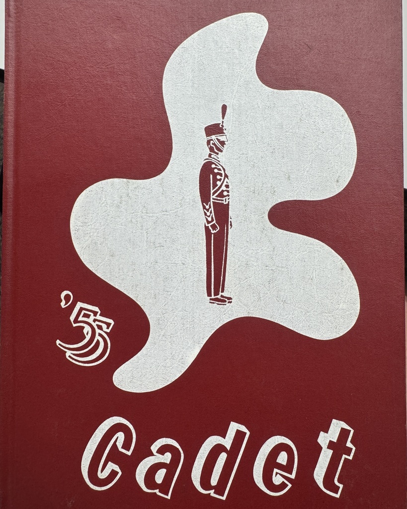 72 years ago in Cadet History...  The 1954–1955 school year was built on great teachers, strong teamwork, and Cadet pride!  This week's featured yearbook pages recognized the dedicated Faculty who shaped the next generation of Cadets and featured an unforgettable Athletics divider page with the football team gathered in a huddle, looking down at the camera—a unique photo that perfectly captured the unity and determination of the team.  Back in 1955, students were listening to the rise of rock 'n' roll with artists like Bill Haley & His Comets, grabbing a Coke at the local soda fountain, and dreaming about driving the newest Chevrolet Bel Air. Television was becoming a household staple, but Friday nights under the lights were still one of the biggest events in town.  Seventy-two years later, one thing hasn't changed: great teachers, strong teammates, and school pride continue to define what it means to be a Cadet.  #ThrowbackThursday #CadetPride⚔️