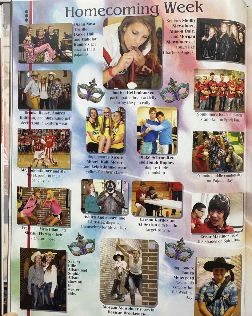 11 years ago in Cadet History...  The 2015–2016 school year proved that sometimes you can tell a great story in just a few moments… "Long Story Short"!   This week's pages took us back to Homecoming Week and a Mardi Gras-themed Homecoming celebration! From dress-up days and school spirit to the parade, pep rally, football game, and dance, it was a week packed with purple, green, gold, and plenty of Cadet pride!  Back in 2015, students were snapping photos with the dog filter on Snapchat, singing along to Adele's Hello and Justin Bieber's Sorry, and seeing who could keep the longest streaks. Hoverboards were the hottest trend and everyone was trying to master the perfect Boomerang on Instagram.  Long story short? Homecoming has always been about more than decorations and dress-up days… It's about creating memories, celebrating school spirit, and making friendships that last long after the final bell.  #ThrowbackThursday #CadetPride⚔️