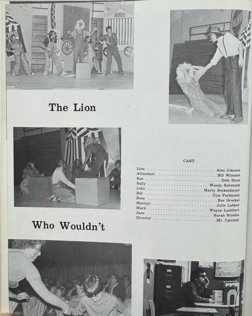 51 years ago in Cadet History...  We’re throwing it back to the 1975-1976 school year, when the yearbook fittingly celebrated the “Spirit of ’76!” 🇺🇸  The stage was busy that year! Featured in these pages are “The Lion Who Wouldn’t,” the school’s first musical in three years, and action shots from the production of “Guys and Dolls.” And for Sweetheart, the theme was “Crystal Blue Persuasion”, a very ’70s choice for the era!  Outside the halls of WPHS, America was preparing to celebrate its Bicentennial, bell-bottoms and platform shoes were in style, Jaws had everyone thinking twice about going in the water, and songs from Queen, Elton John, and the Bee Gees were filling the radio!  #ThrowbackThursday #CadetPride⚔️