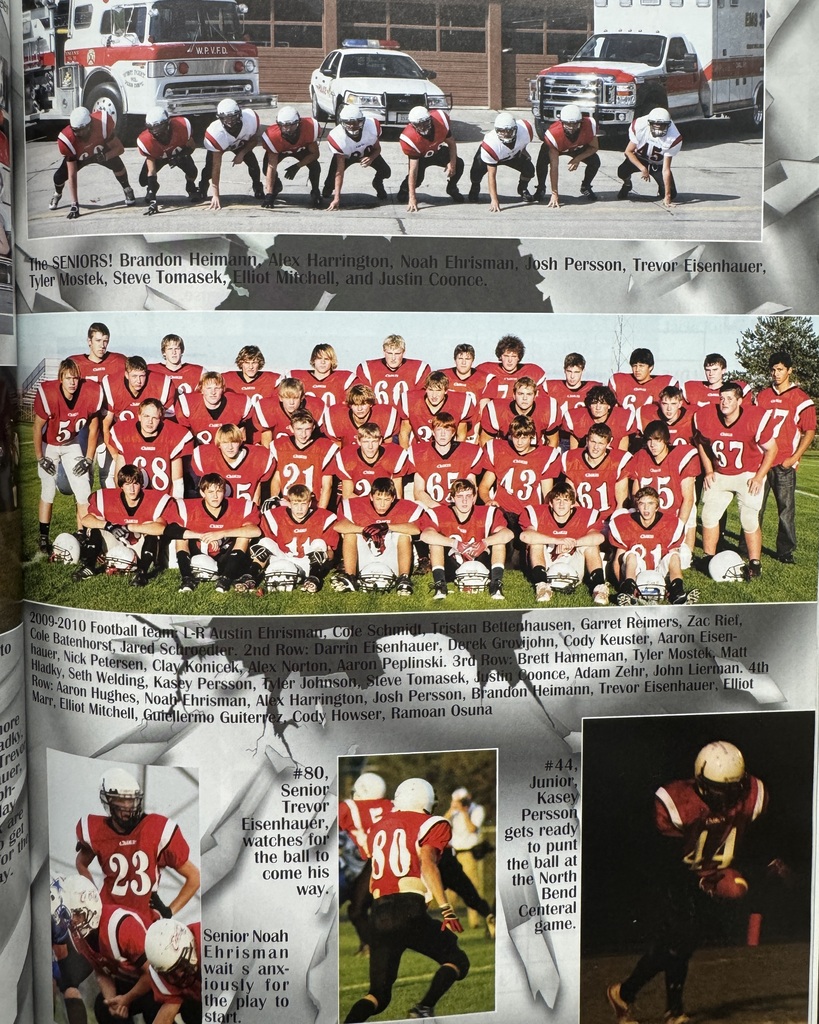 17 years ago in Cadet History…  The year was 2009–2010, and our Cadets were “Piecing It All Together!” 🧩  Each page captured another part of what made the school year complete. From a look back at football season to the clubs and organizations that kept students busy, there was a place for everyone in the Cadet puzzle!  Meanwhile, outside the halls of WP-B, everyone was singing along to Lady Gaga and the Black Eyed Peas, watching Glee, playing Wii Sports, and updating their Facebook statuses. And who could forget Silly Bandz and the excitement of getting a new slide-out keyboard phone?  Different pieces. One unforgettable year!  #ThrowbackThursday #CadetPride⚔️
