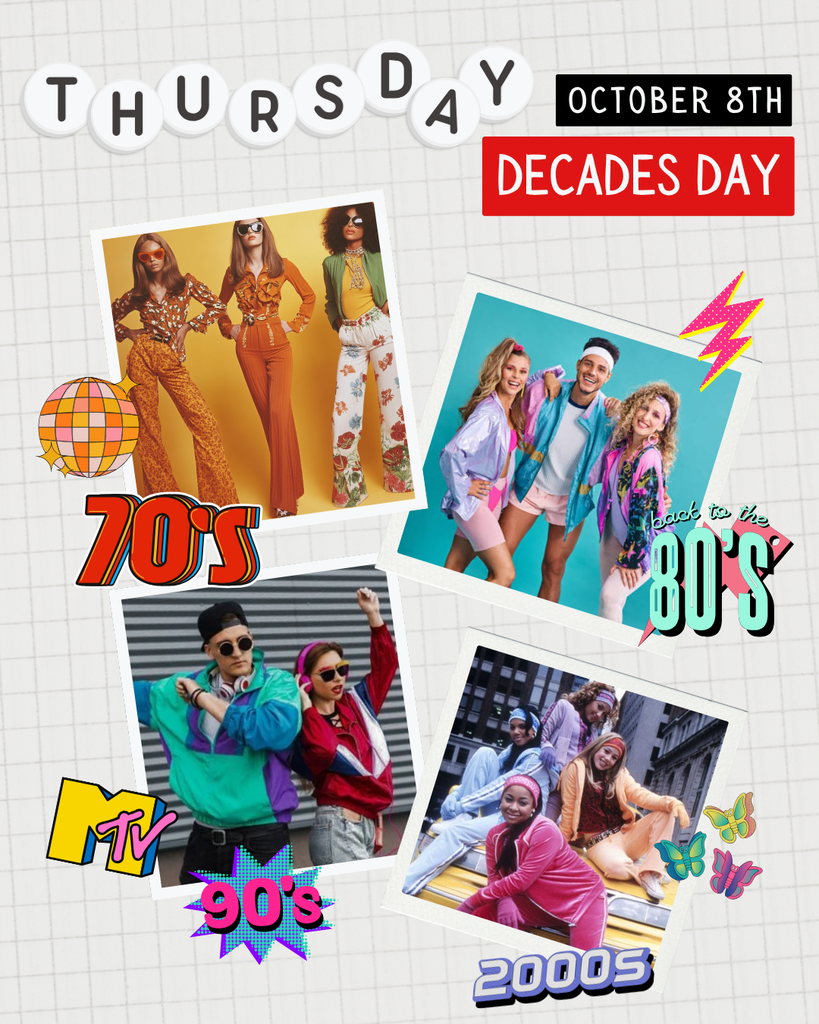 Homecoming Week Dress-Up Days! ❤️🤍🖤 Get those outfits ready, Cadets! Homecoming Week is October 5–9, and we’ve got some fun dress-up days planned! 📅 Monday: NO SCHOOL — Enjoy your day off! 🤠 Tuesday: Country vs. Country Club Cowboy boots, flannels, denim, cowboy hats OR polos, khakis, golf skirts, visors, and sweaters tied around your shoulders! 🩹 Wednesday: Fake an Injury Break out the (pretend!) bandages, slings, wraps, and crutches for an injury-inspired look! 🪩 Thursday: Decades Pick your favorite era! Think ’70s bell-bottoms, ’80s neon and big hair, ’90s grunge, or 2000s throwback fashion! 🔴 Friday: CADET PRIDE! Go ALL OUT in red, white, and black! Cadet jerseys, school apparel, face paint, and anything that shows your Cadet spirit! We can’t wait to see your Homecoming spirit! #CadetPride⚔️