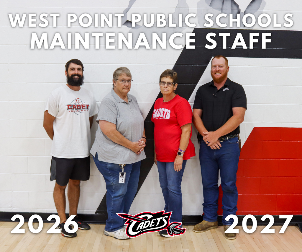 Happy National Custodian Day to our incredible WPPS Maintenance Team! ❤️🤍🖤 From early mornings and late nights to keeping our buildings clean, fixing what’s broken, preparing for events, and tackling the unexpected, this crew does SO much to make our schools a great place to learn and work. Their hard work often happens behind the scenes but the difference they make is seen and appreciated throughout our district every single day! Please join us in giving our maintenance team a BIG thank you for everything they do for our students, staff, and Cadet community! We’d truly be a mess without you! #NationalCustodianDay #CadetPride⚔️