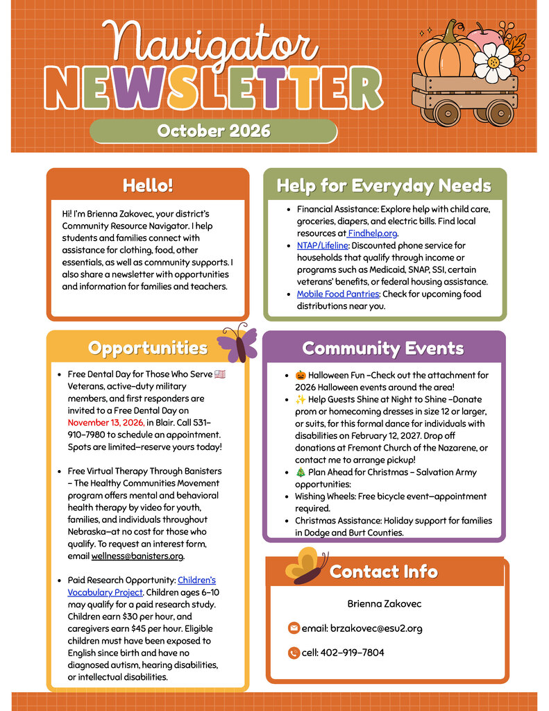 ESU2’s October Navigator Newsletter!