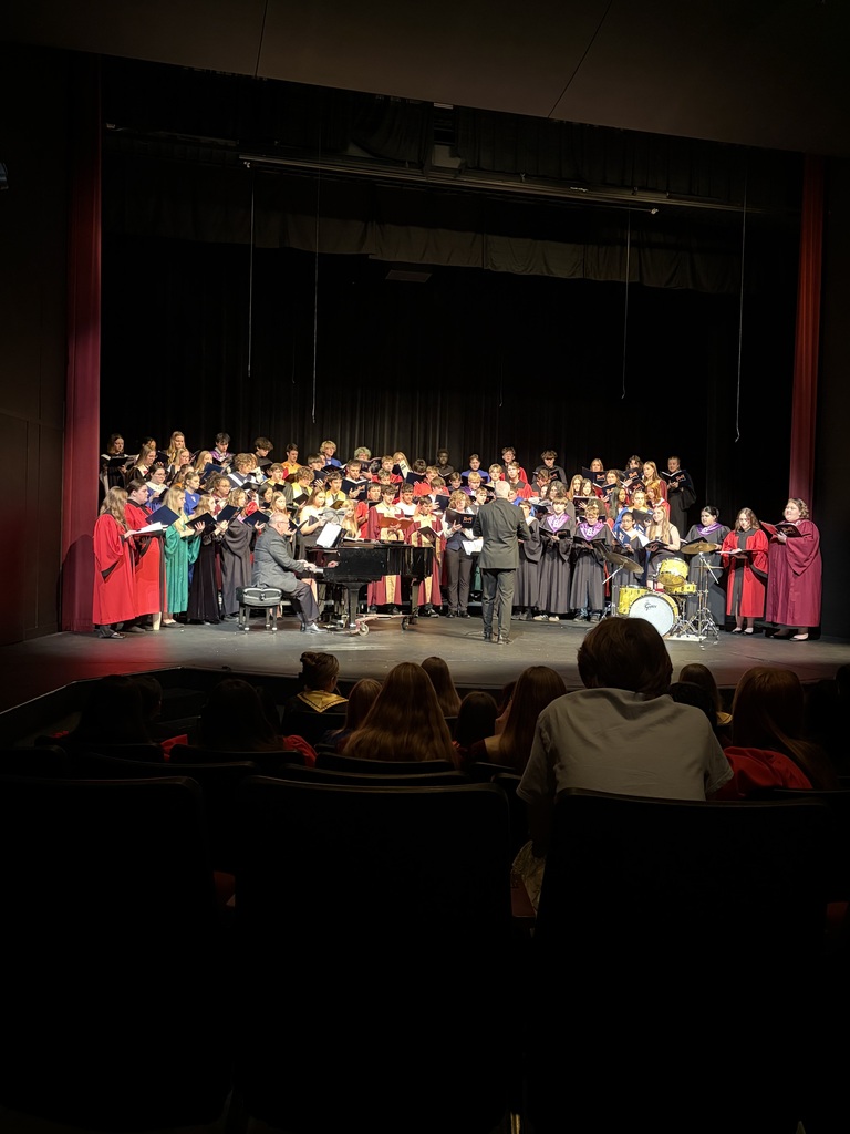 Congratulations to our SEVEN West Point-Beemer students who were selected to participate in this year's Midland Honor Choir! 🎼   With over 260 students auditioning for a spot in the ensemble, earning a seat was no small accomplishment!   Our Cadets selected were: ⭐ Allison Wolken ⭐ Marisol Rodriguez ⭐ Carter Cox ⭐ Ryker Toelle ⭐ Noah Brodahl ⭐ Ana Socoy ⭐ Adde Caughron   An extra special congratulations to Allison Wolken, who earned the TOP score among all alto auditions! What an outstanding achievement!   The choir began rehearsals on Sunday and wrapped up the experience with a final concert last night, showcasing all their hard work alongside other talented student musicians.   We are SO proud of these seven Cadets for representing WP-B and sharing their musical talents! Congratulations!   #CadetPride⚔️