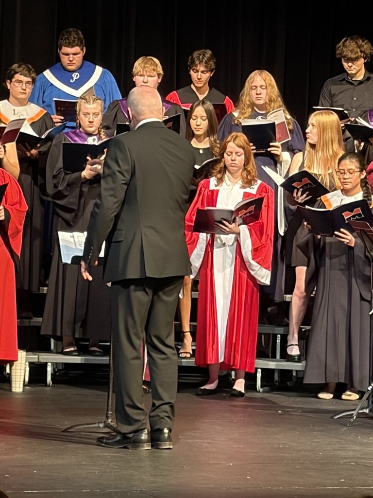 Congratulations to our SEVEN West Point-Beemer students who were selected to participate in this year's Midland Honor Choir! 🎼   With over 260 students auditioning for a spot in the ensemble, earning a seat was no small accomplishment!   Our Cadets selected were: ⭐ Allison Wolken ⭐ Marisol Rodriguez ⭐ Carter Cox ⭐ Ryker Toelle ⭐ Noah Brodahl ⭐ Ana Socoy ⭐ Adde Caughron   An extra special congratulations to Allison Wolken, who earned the TOP score among all alto auditions! What an outstanding achievement!   The choir began rehearsals on Sunday and wrapped up the experience with a final concert last night, showcasing all their hard work alongside other talented student musicians.   We are SO proud of these seven Cadets for representing WP-B and sharing their musical talents! Congratulations!   #CadetPride⚔️
